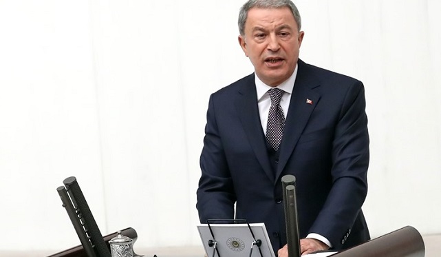 Millî Savunma Bakanı Hulusi Akar, Bakanlığın 2020 Yılı Bütçesi’nin görüşüldüğü