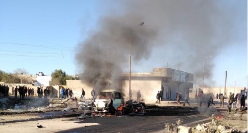 Terör Örgütünden Masum Sivillere Kalleş Saldırı Terör örgütü PKK/YPG, Barış Pınarı Bölgesi’ndeki masum sivillere yönelik kalleş