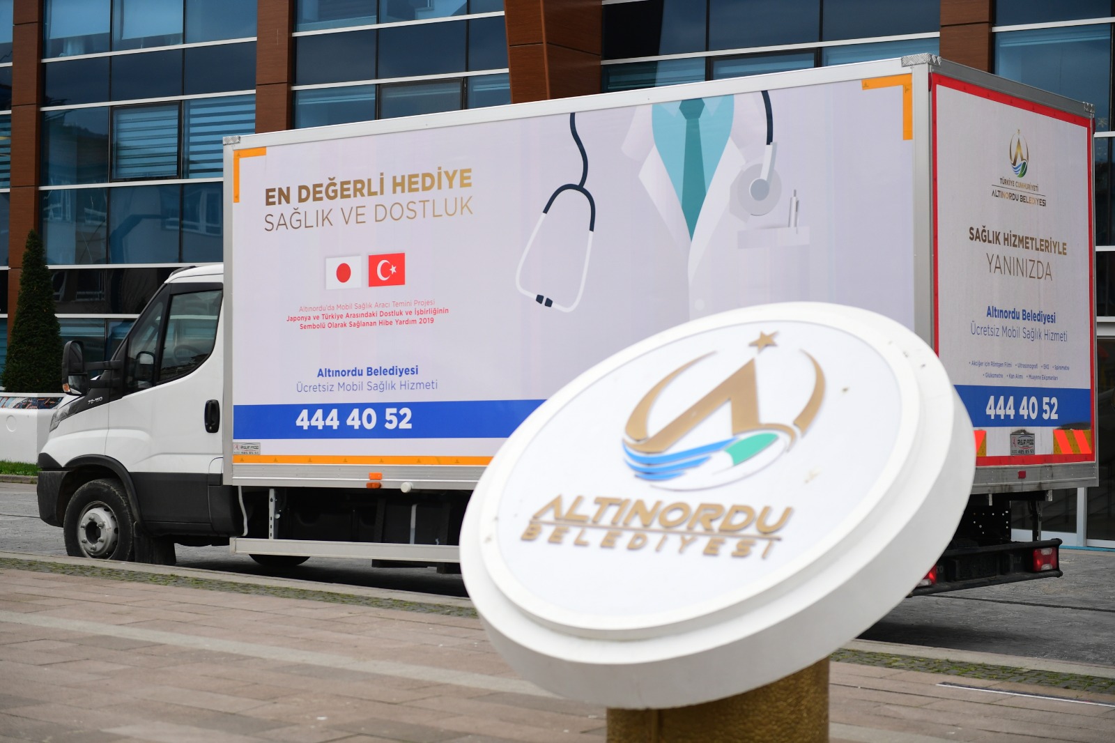Ordu Altınordu Belediyesi tarafından ilçeye kazandırılan ve hastaneye ulaşımda zorluk