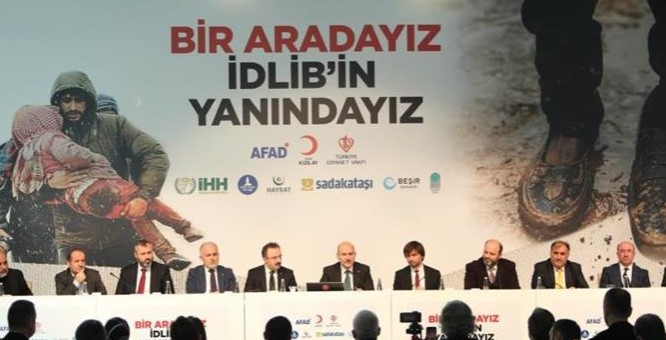 İdlib’deki İhtiyaç Sahipleri İçin Ortak Yardım Kampanyası İdlib’deki insanlık dramına sessiz kalmayan Türkiye’nin önde gelen sivil toplum
