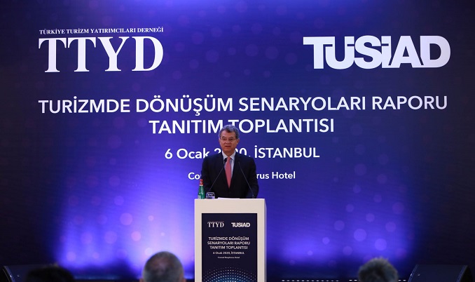 TÜSİAD Yönetim Kurulu Başkanı Simone Kaslowski, ‘Turizmde Dönüşüm Senaryoları’ başlıklı