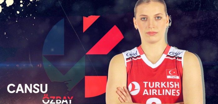 A Milli Kadın Voleybol Takımı oyuncularından Cansu Özbay, 07-12 Ocak