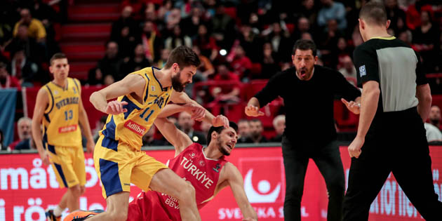 A Erkek Milli Takımı Deplasmanda İsveç’e Mağlup Oldu FIBA 2021 Avrupa Şampiyonası Elemeleri D Grubu’ndaki ikinci maçında A