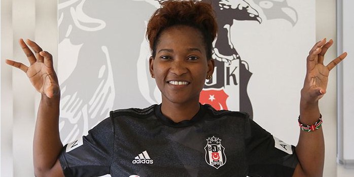 Esse Mbeyu Akida, Beşiktaş’ta Beşiktaş Kadın Futbol Takımı, Kenyalı orta saha oyuncusu Esse Mbeyu