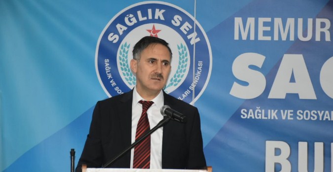 “Yaşanılanlar Hepimizin Ortak Acısı” Türkiye’nin yaşadığı zorlukları birlik ve beraberlik içerisinde aşabileceğini söyleyen Sağlık-Sen