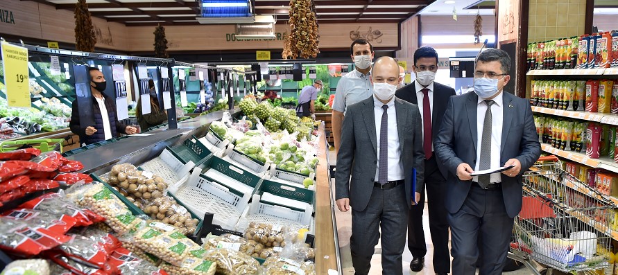Ticaret Bakanlığı ekiplerince, Ramazan Bayramı öncesi, 81 ilde temel gıda