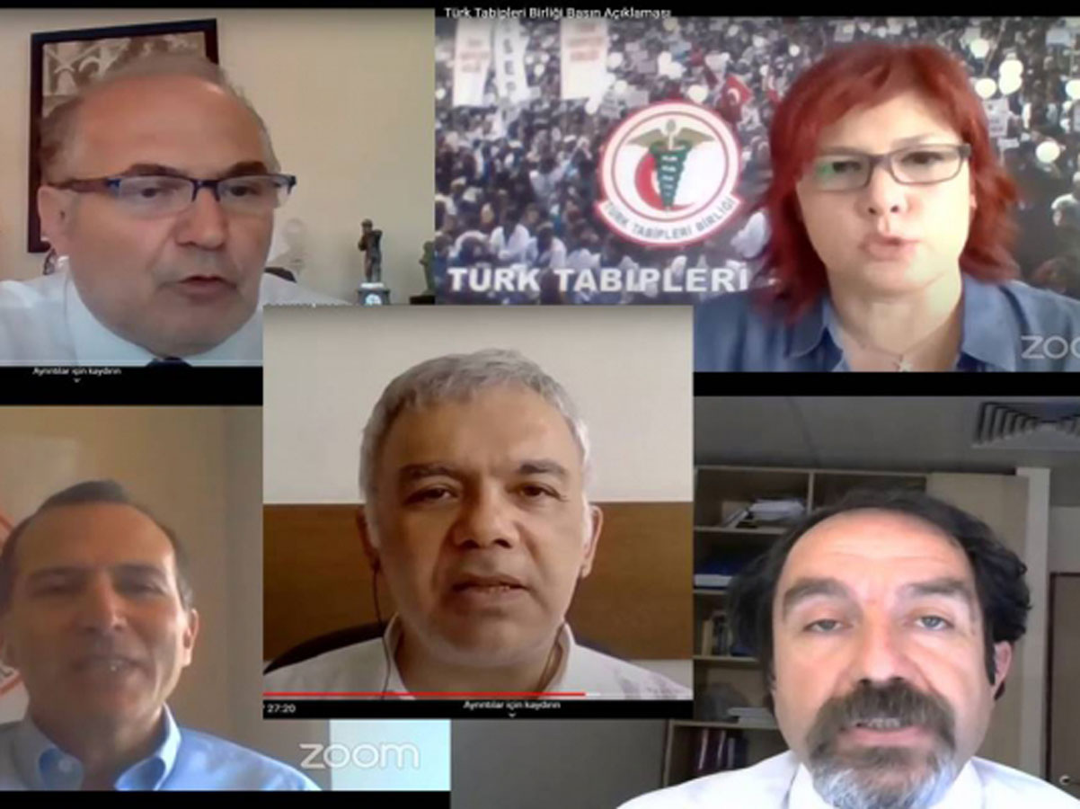 Covid-19 ve Çocuklar Türk Tabipleri Birliği Merkez Konseyi, düzenlediği basın toplantısında, basın mensuplarının