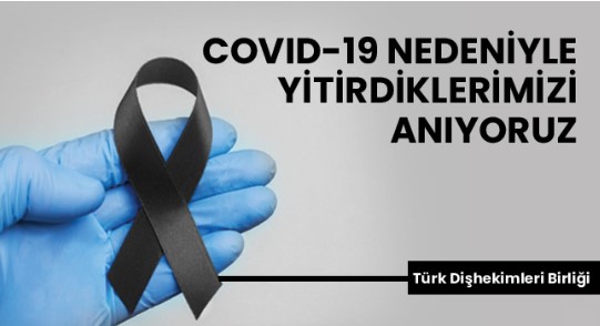 Sağlıkçılardan Siyah Kurdele Etkinliği Türk Dişhekimleri Birliği ve Dişhekimleri Odalarının da içinde yer aldığı
