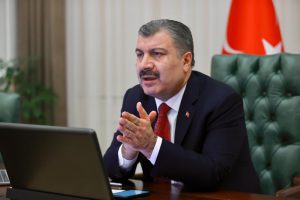 Sağlık Bakanı Fahrettin Koca önceki gün gerçekleştirilen kabine toplantısının ardından