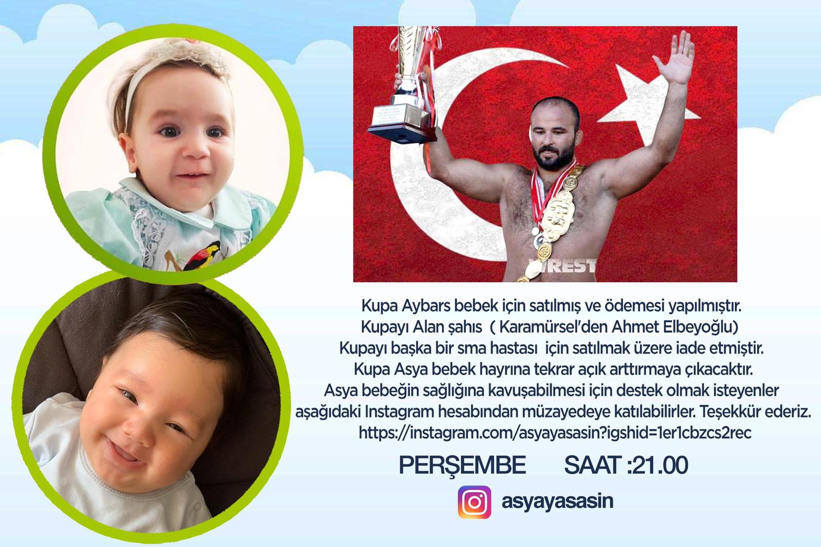 Orhan Okulu, SMA Hastası Asya İçin Kupasını Satacak İnşaat işçisi Bayram Demir ve ev hanımı Güneş Demir, SMA