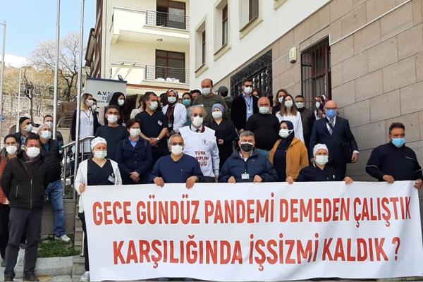 Sağlıkçılar WhatsApp Mesajıyla İşten Çıkarıldı ! Ankara’da 1952’den bu yana hizmet veren Verem Savaş Derneği Prof.