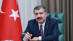 SMA taraması başladı. Sağlık Bakanı Dr. Fahrettin Koca SMA’nın önüne