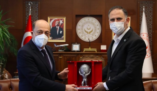 Sağlıkçıların Zam Talebi Bakan Bilgin’e İletildi Sağlık Sen Genel Başkanı Semih Durmuş ve yönetim kurulu üyeleri,