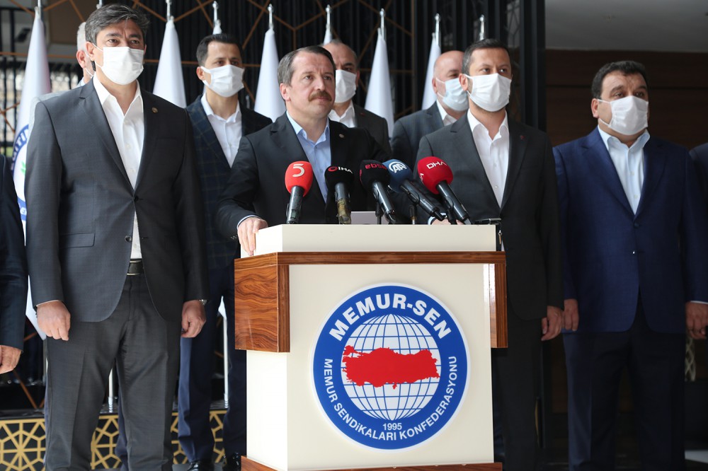 Memur-Sen Genel Başkanı Ali Yalçın, açıklanan enflasyon rakamlarına göre memurun