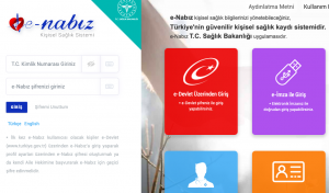 Cumhurbaşkanlığı Dönüşüm Ofisi tarafından yapılan açıklamada e-nabız, e-devlet, EBA ve