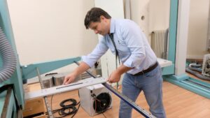 Röntgen Cihazı buluşu. Boğaziçi Üniversitesi Tıbbi Görüntüleme Enstrümantasyon Laboratuvarı (X-Lab) bünyesinde,