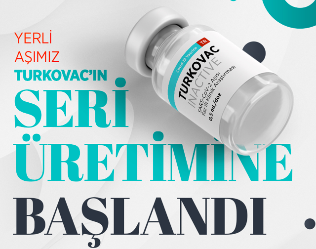 Cumhurbaşkanı Recep Tayyip Erdoğan, ilk yerli koronavirüs aşısı TURKOVAC’ın seri