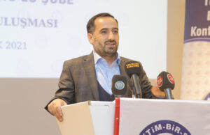 Ek Zam Talebi. Eğitim-Bir-Sen Genel Başkan Yardımcısı Ramazan Çakırcı, Eskişehir