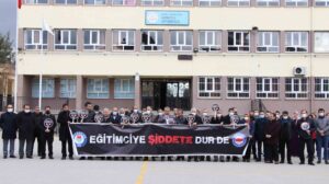 Eğitim-Bir-Sen İzmir 1 Nolu Şube, Kemalpaşa Armutlu Ortaokulu Müdürü Memet