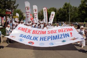 “Emek Bizim Söz Bizim, Sağlık Hepimizin” başlıklı Beyaz Miting, 29
