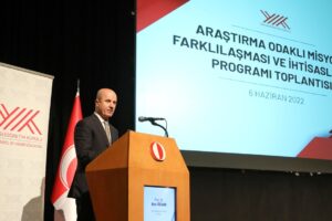 Yükseköğretim Kurulu (YÖK) Başkanı Erol Özvar, Araştırma Üniversiteleri İş Birliği