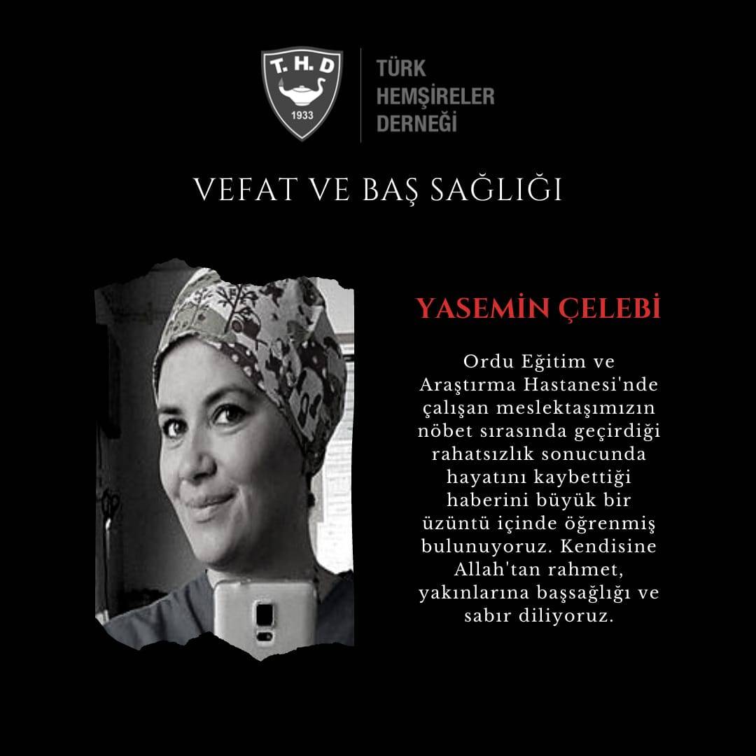 Türk Hemşireler Derneği Baş Sağlığı Mesajı Yayınladı 
