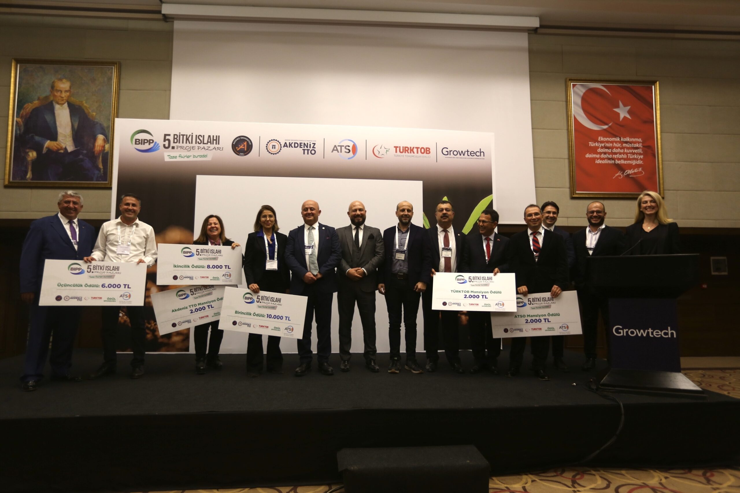 Bu yıl 21’inci kezkapılarını açmaya hazırlanan Growtech ev sahipliğinde,gerçekleştirilecek 6.