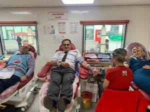 Kızılay’a yapılan kan bağışlarında asgari seviyenin altına inilmesi ile ilgili