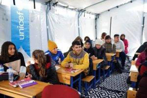 Türkiye’de meydana gelen depremlerden ikinci ayında UNICEF Türkiye, depremlerin ardından