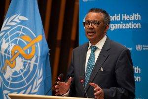 Dünya Sağlık Örgütü (DSÖ) Genel Direktörü Tedros Adhanom Ghebreyesus, Covid-19