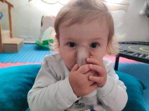 Depremzede SMA TİP1 Hastası Talha Bebek kendisine nefes olacak desteği