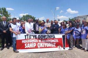 Türk Tabipleri Birliği (TTB) Merkez Konseyi’nin görevden alınması talebiyle açılan