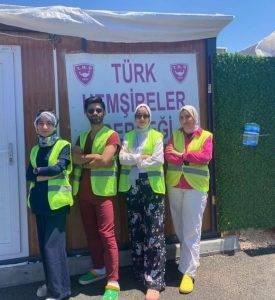 Türk Hemşireler Derneği (THD) 6 Şubat Depremleri’nin ardından başlattığı, gönüllük
