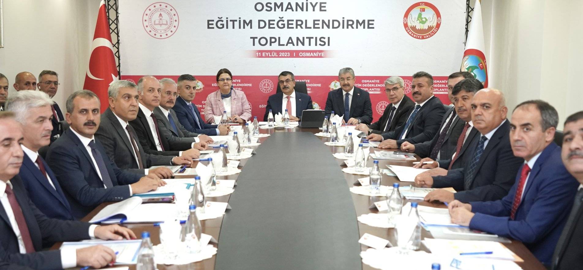 Bakan Tekin, Osmaniye'de İl Eğitim Değerlendirme Toplantısına Katıldı