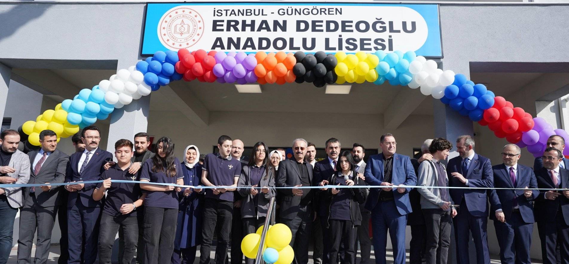 Erhan Dedeoğlu Anadolu Lisesinin Açılışı, Bakan Yusuf Tekin'in Katılımıyla Yapıldı