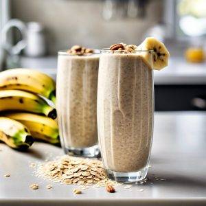 Enerji dolu günler için muz ve yulafın mükemmel uyumu! Sabahları