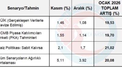 Memur maaş zamları...Hekimsen, memur maaş senaryolarını açıkladı. En iyimser tabloda