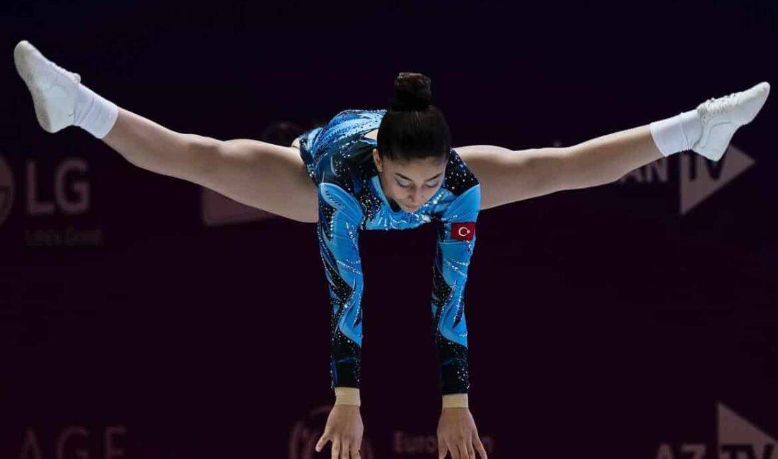 Azerbaycan’ın Gence şehrinde düzenlenen Aerobik Cimnastik Avrupa Şampiyonası’nda Manisa Spil
