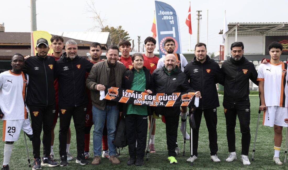 İzmir’de Göztepe Spor Kulübü öncülüğünde, Ege Ampute Spor Kulübü iş