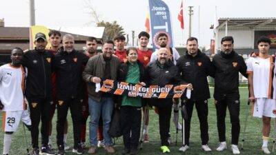 İzmir’de Göztepe Spor Kulübü öncülüğünde, Ege Ampute Spor Kulübü iş