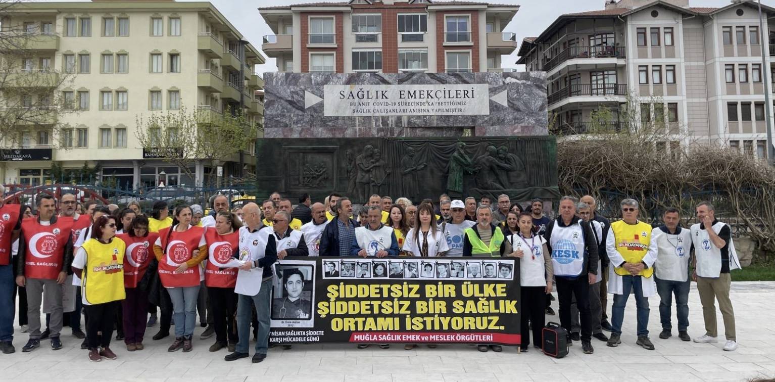 Görevi başında katledilen Dr. Ersin Arslan'ın ölümü yıldönümünde, şiddet sonucu