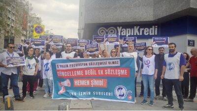 SES İzmir Şubeleri yaptığı açıklamada, anlaşmalı banka Yapı Kredi Bankası