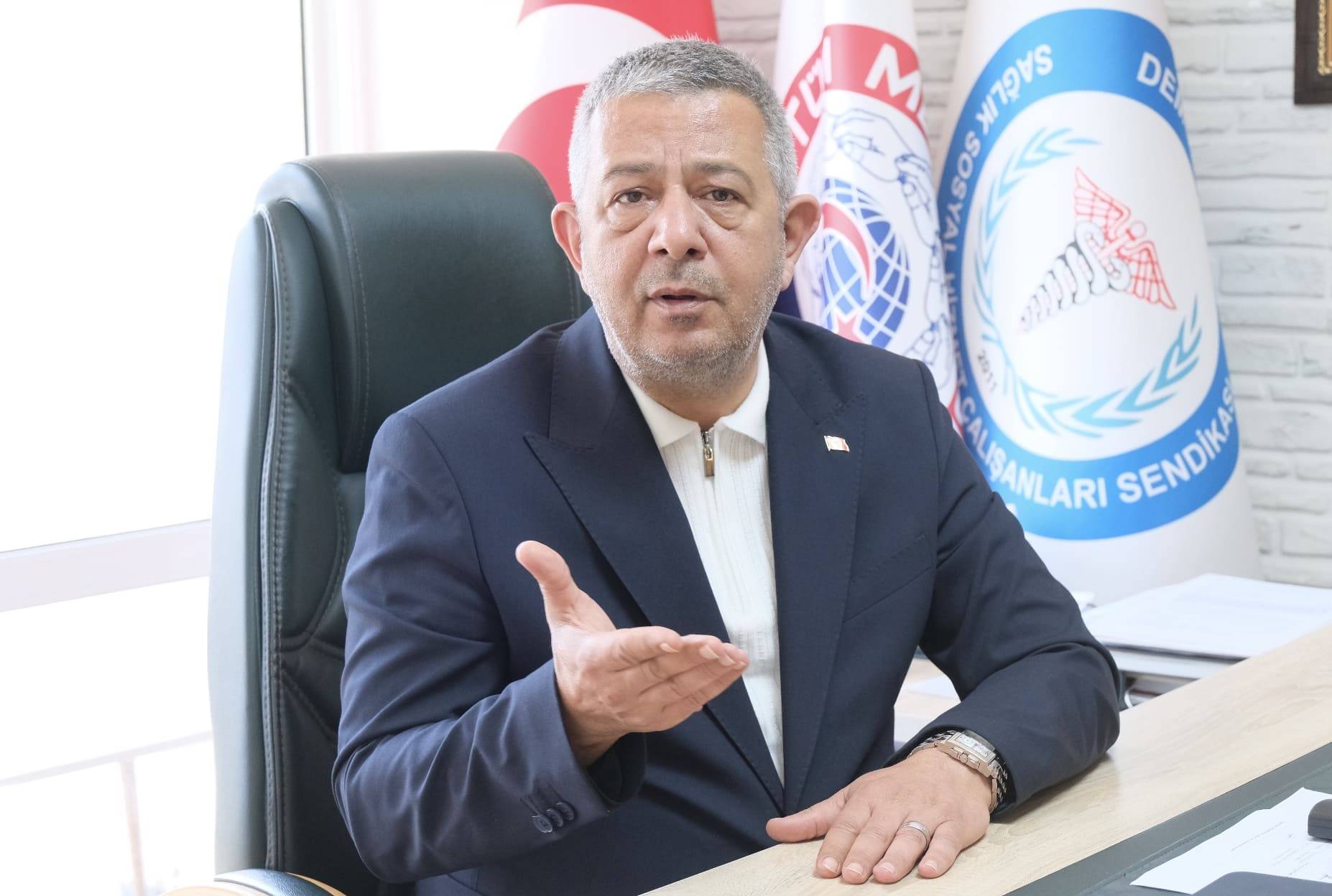 Demokratik Sağlık Sen Genel Başkanı Togan Demircan, kısa adı KPDK