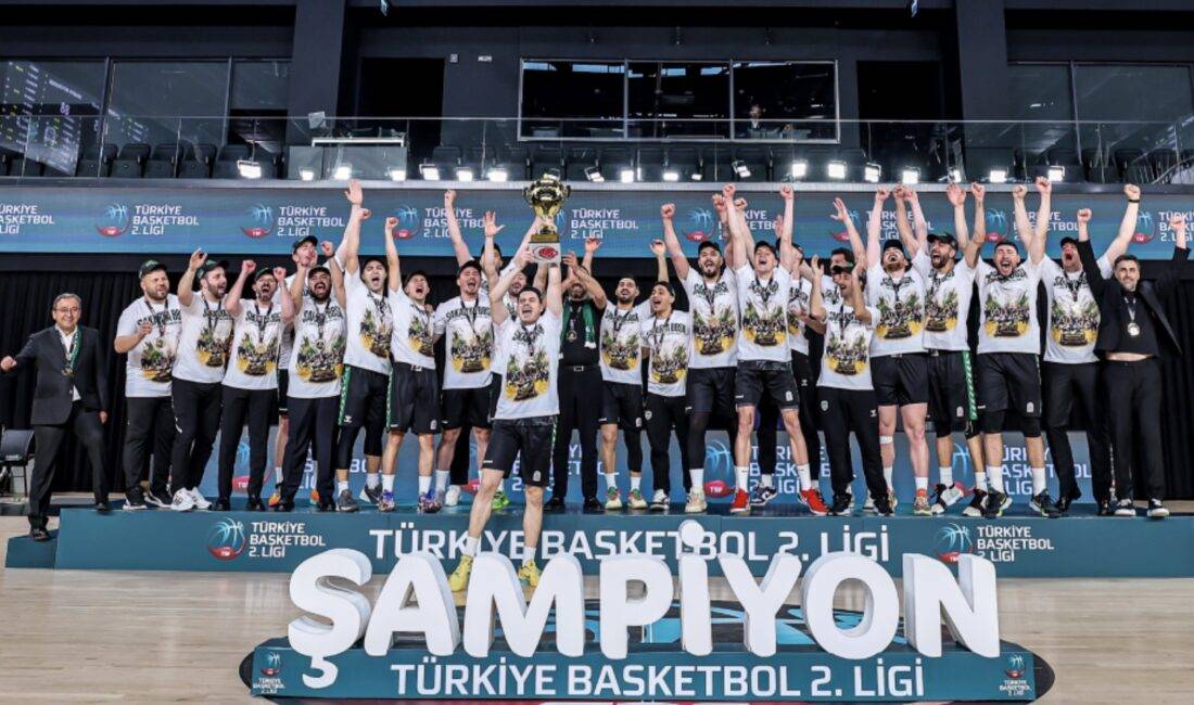 Türkiye Basketbol 2. Ligi 2025-2026 sezonunda Sakarya BBSK şampiyonluğa ulaştı.