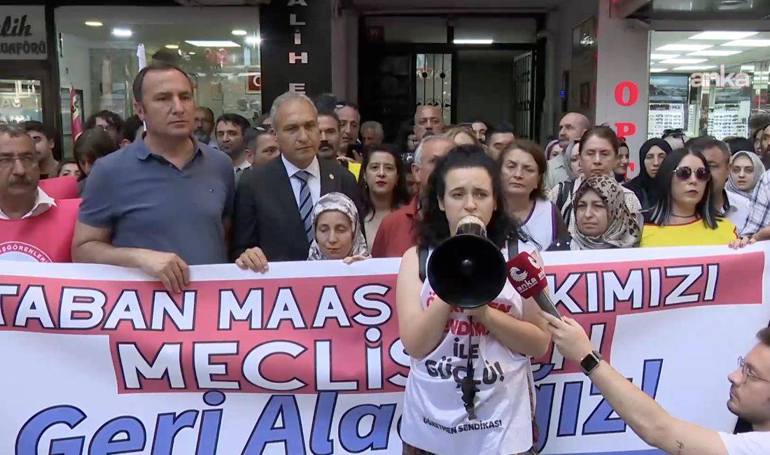 Özel Sektör Öğretmenleri Açlık Eylemi Başlattı Özel Sektör Öğretmenleri Sendikası, Milli Eğitim Bakanı Yusuf Tekin ve