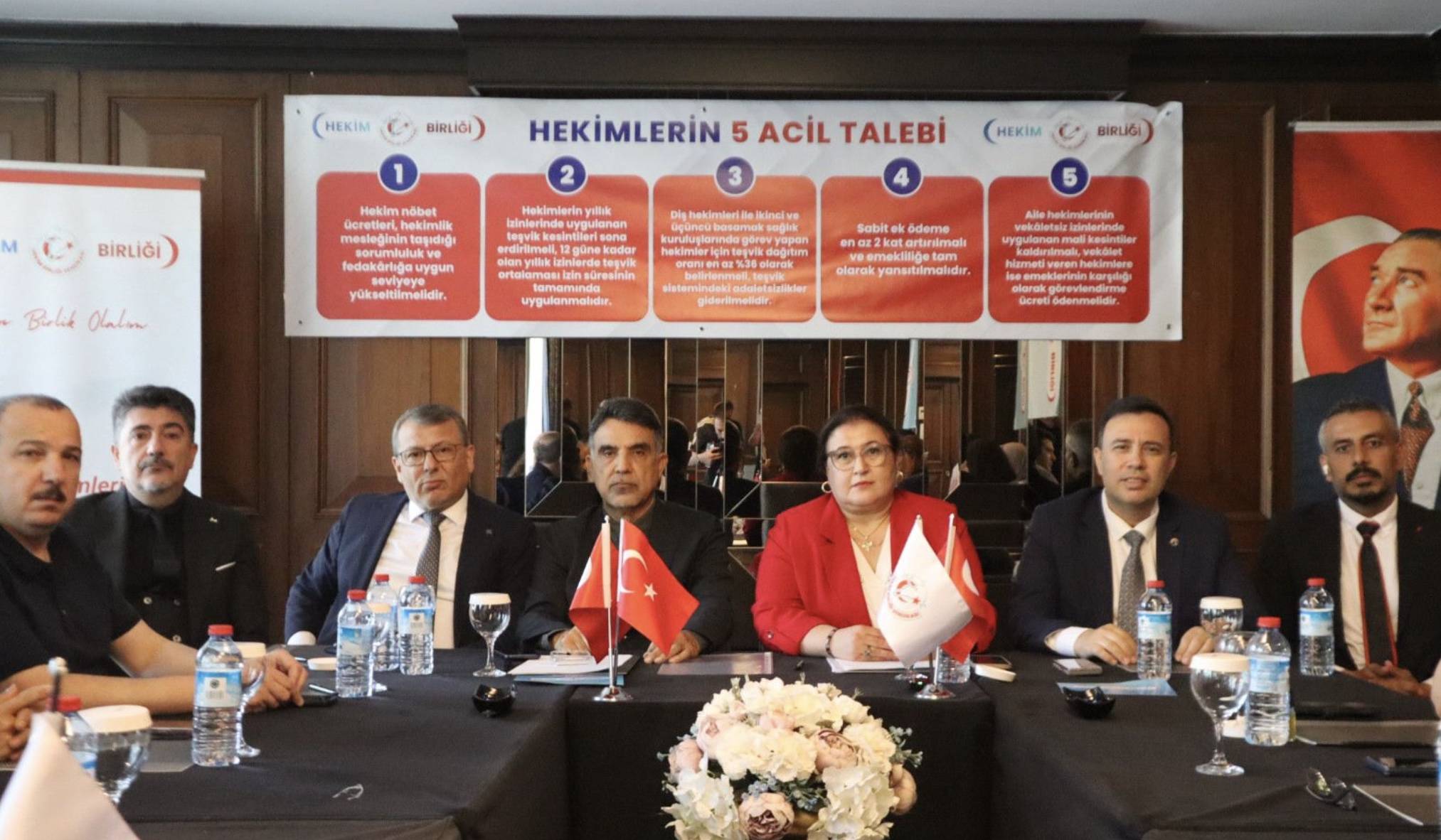 Hekim Birliği Sendikası’ndan 5 Acil Talep! Hekim Birliği Sendikası Genel Başkanı Dr. Hatice Çerçi Balcı, belirledikleri