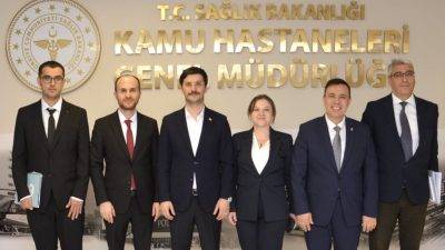 Hekim Birliği Sendikası Genel Başkanı Dr.Hatice Çerçi Balcı ve yönetim