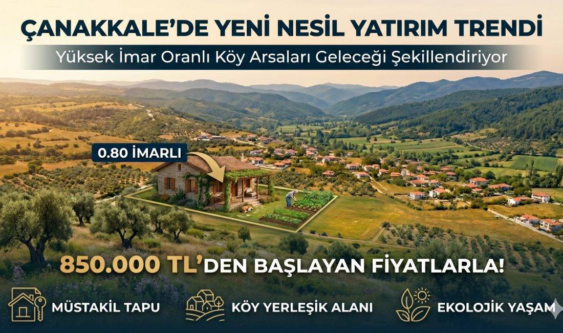 Çanakkale’de arsa fırsatı hakkında bilgi veren uzmanlar, Çanakkale'nin ekolojik zenginliğe