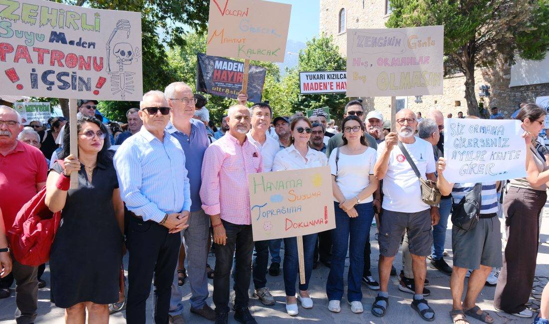 Maden Aranan Yukarı Kızılca Köyü’nde Topyekün Direniş Başladı ! Doğaya ve insan sağlığına zararlı kurşun ve çinko madeni sondaj