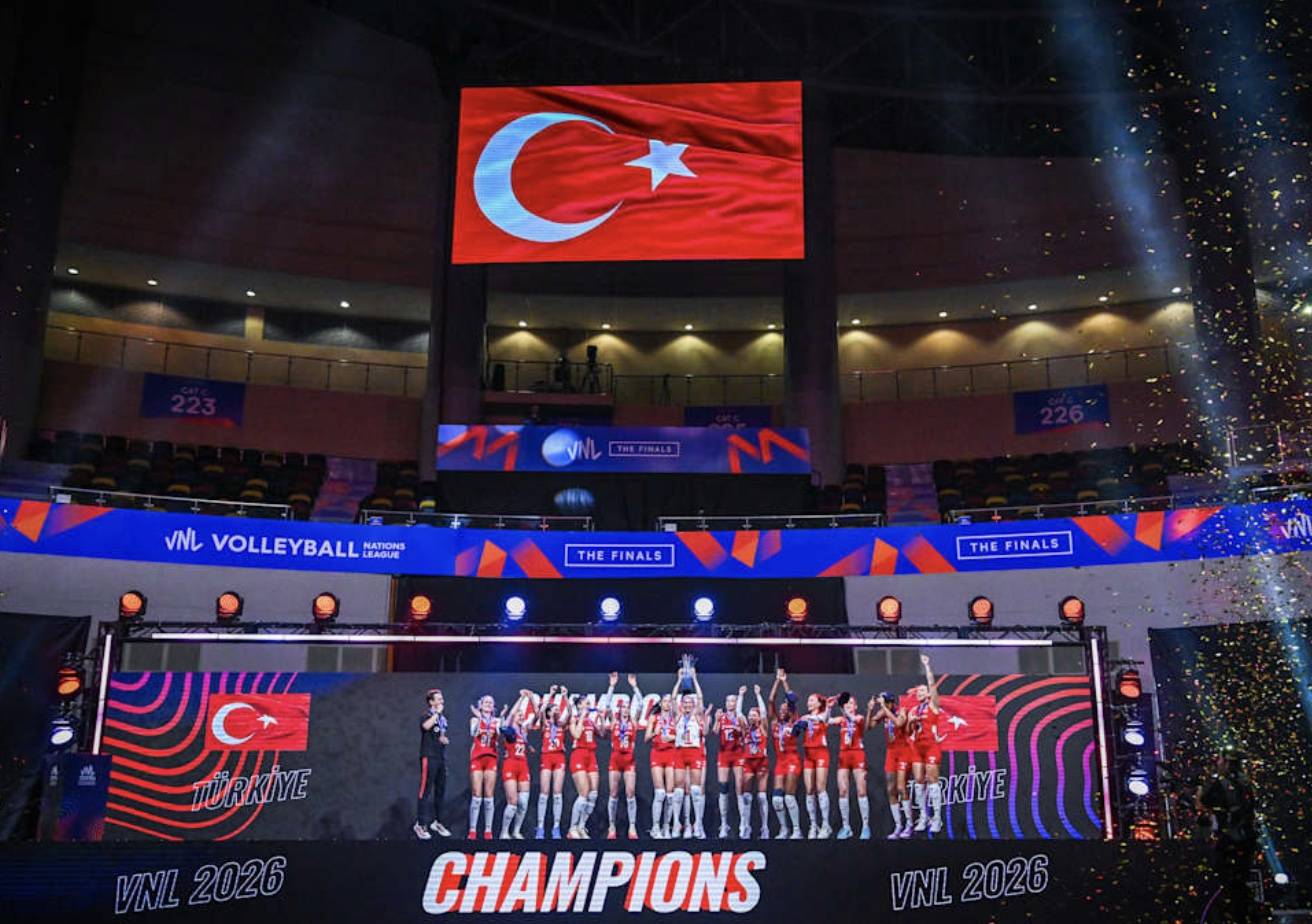 Filenin Sultanları, İkinci Kez Milletler Ligi Şampiyonu! A Milli Kadın Voleybol Takımımız, Çin'in Makao şehrinde düzenlenen 2026